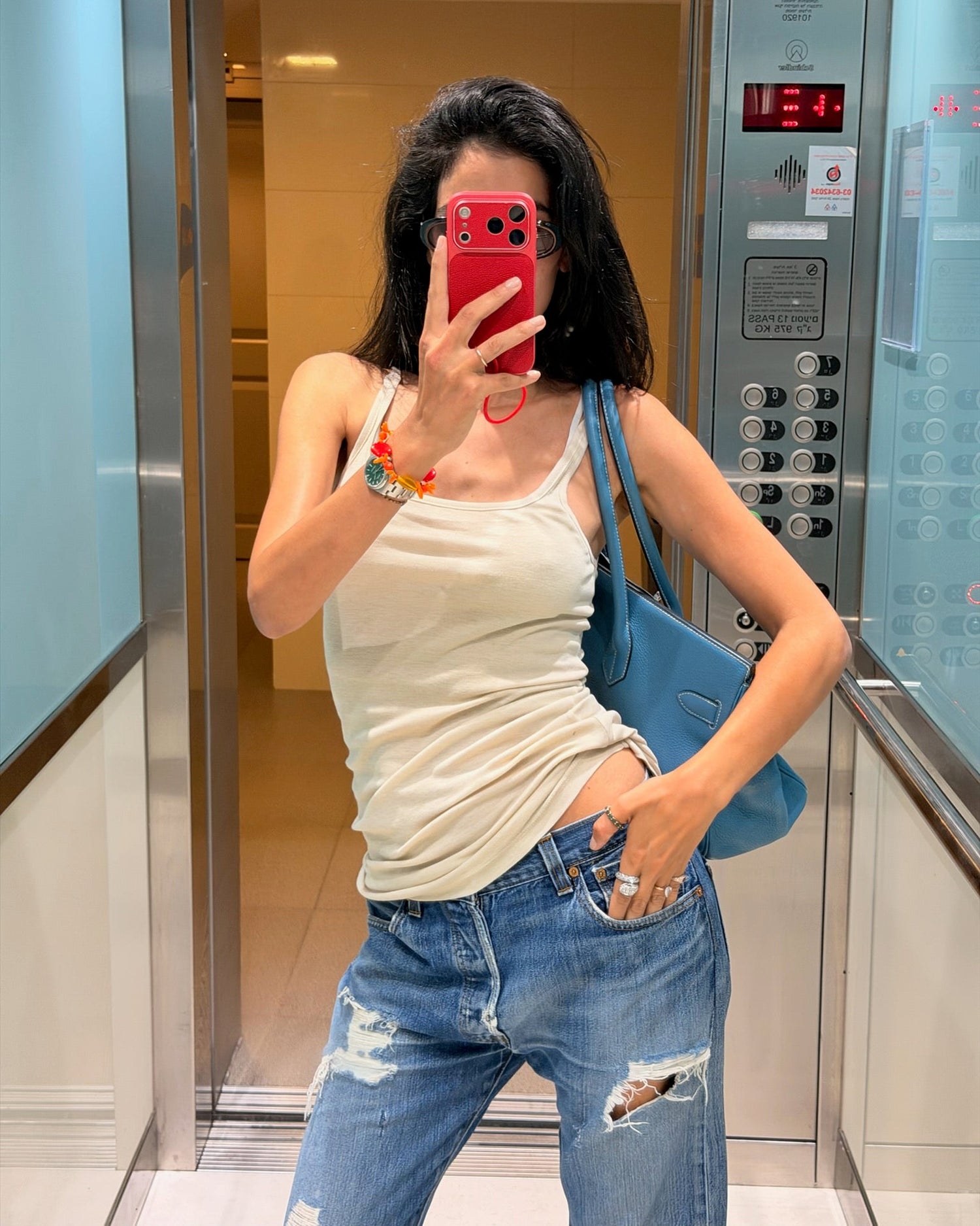 TONI TANK IVORY