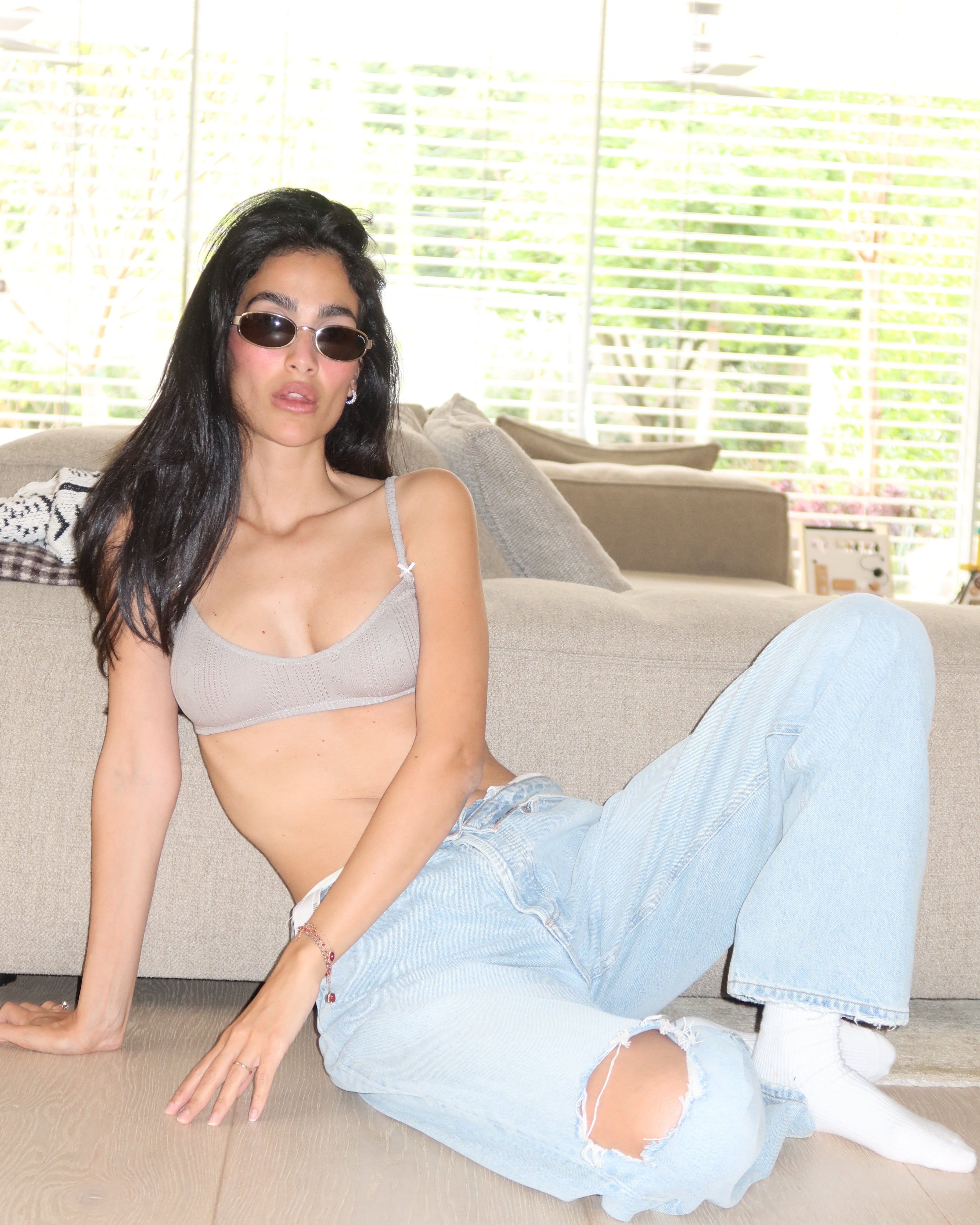 ANGIE BRA GREY