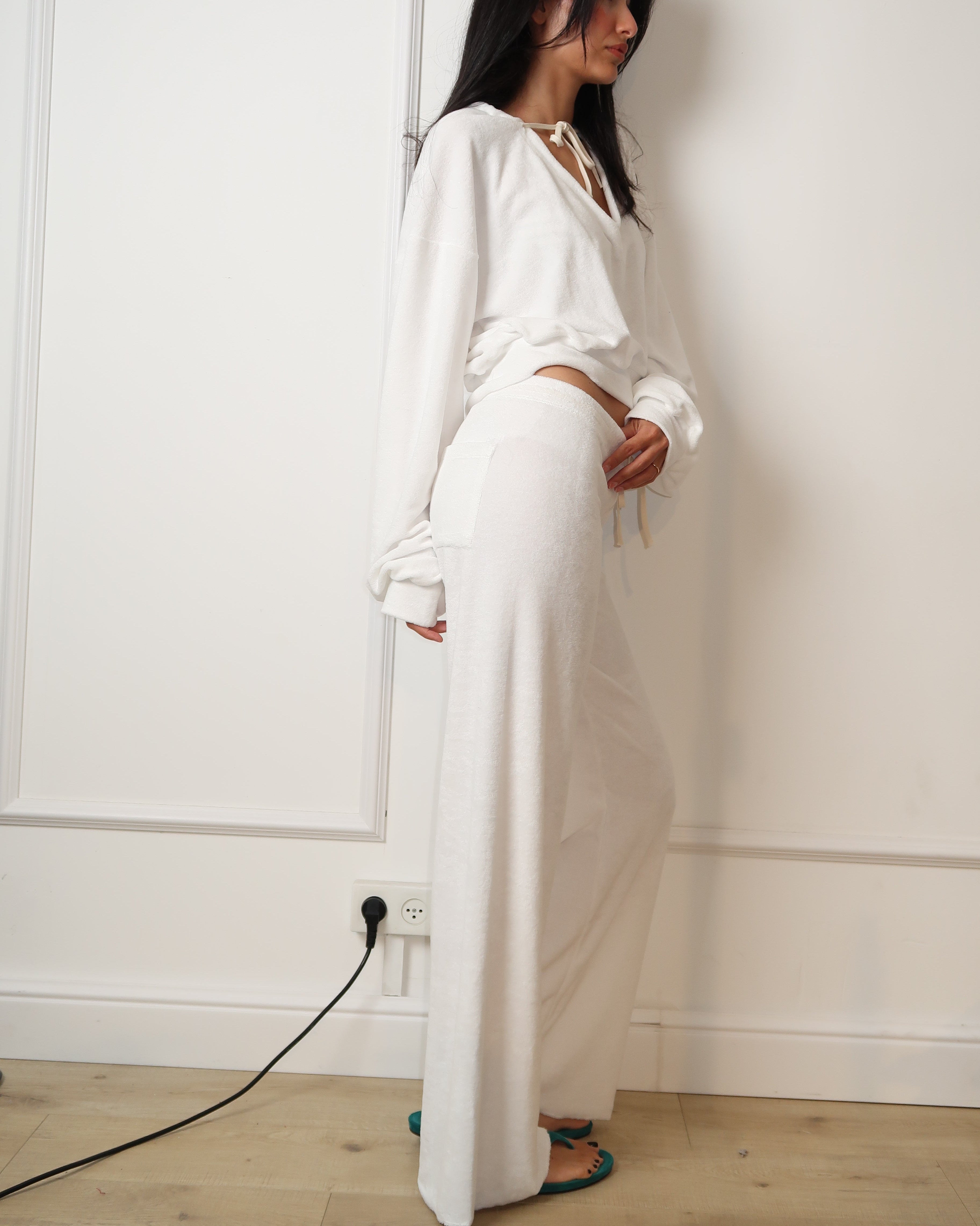 LEA PANTS WHITE