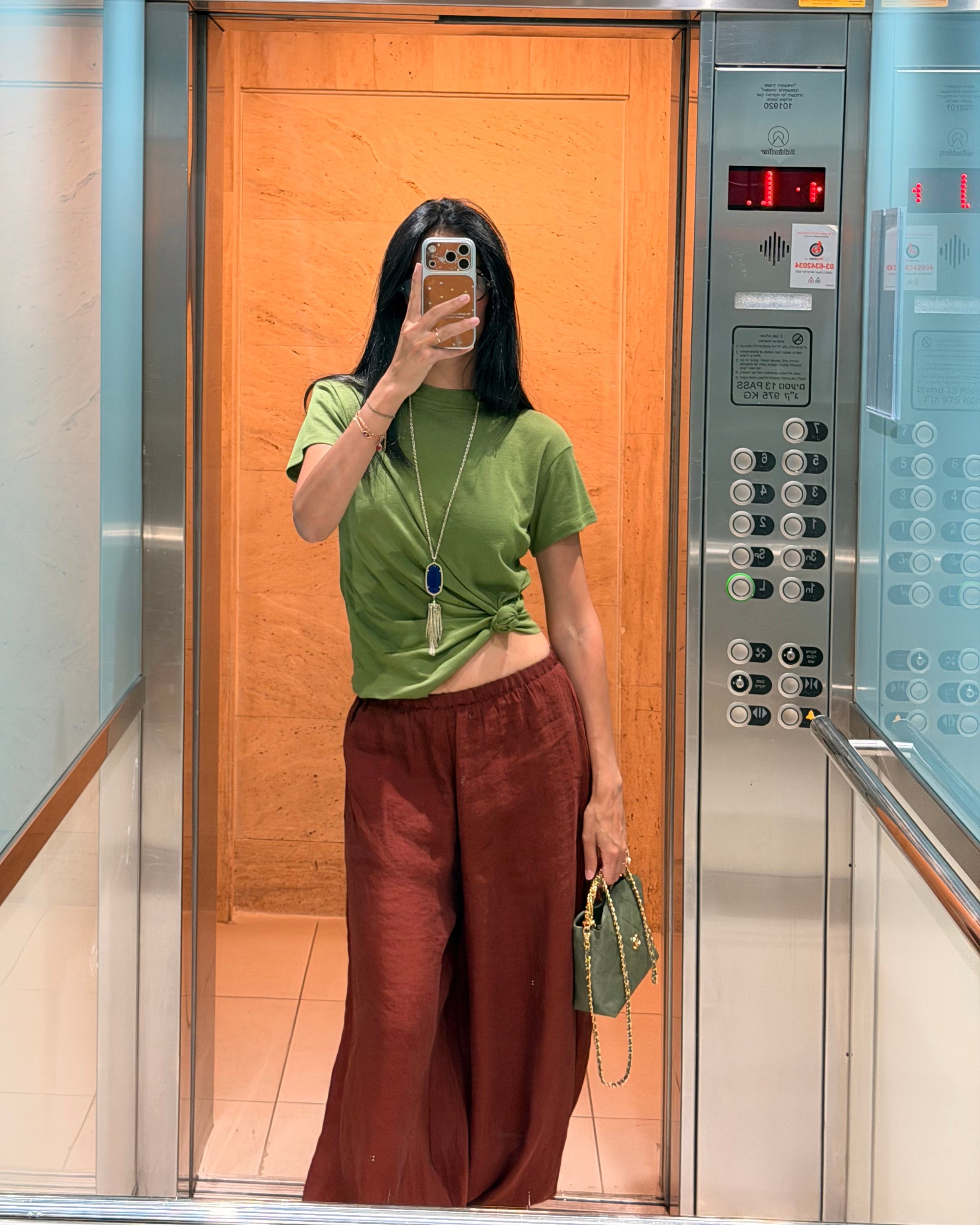 JULIE TEE OLIVE