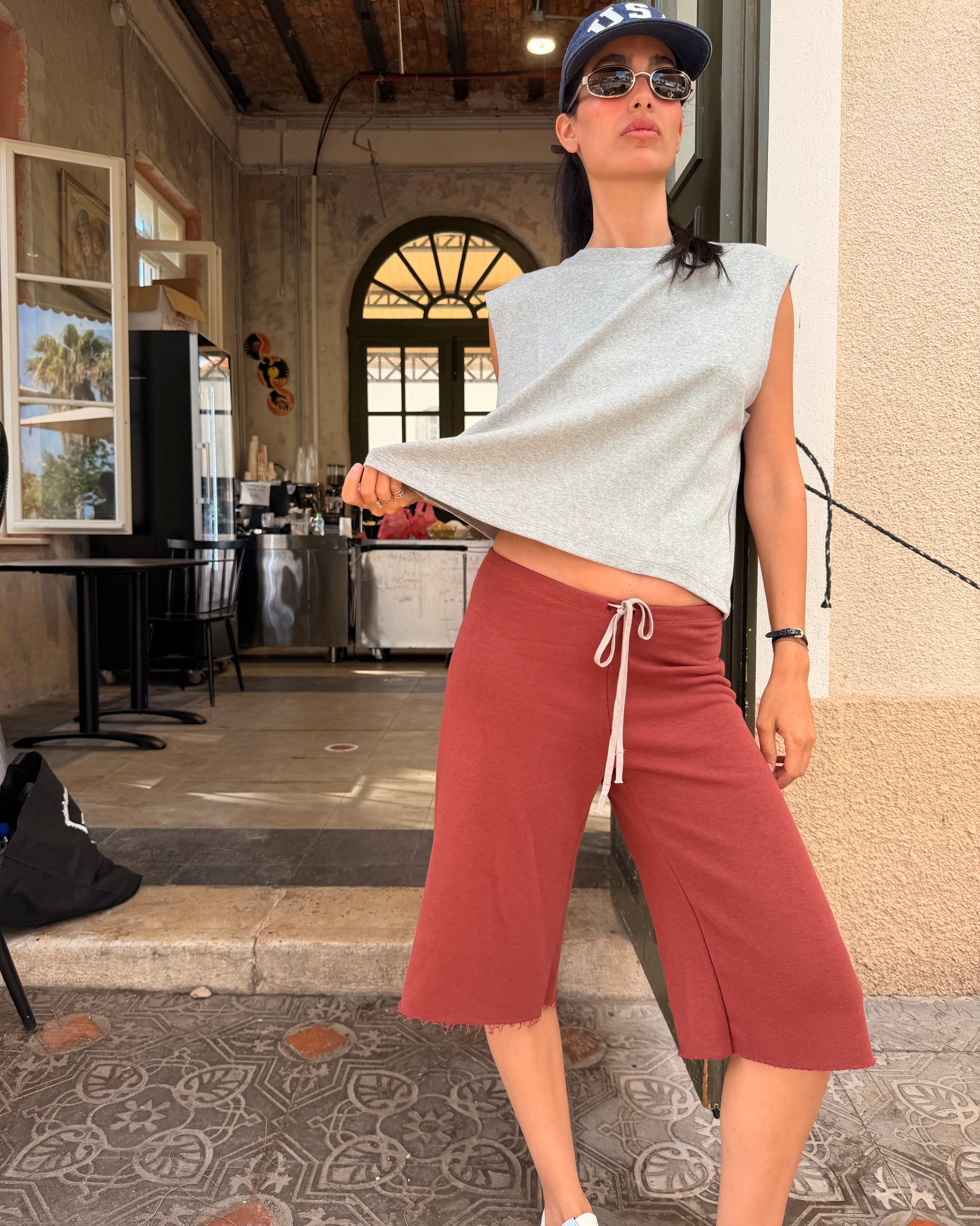BOBO PANTS BURGUNDY