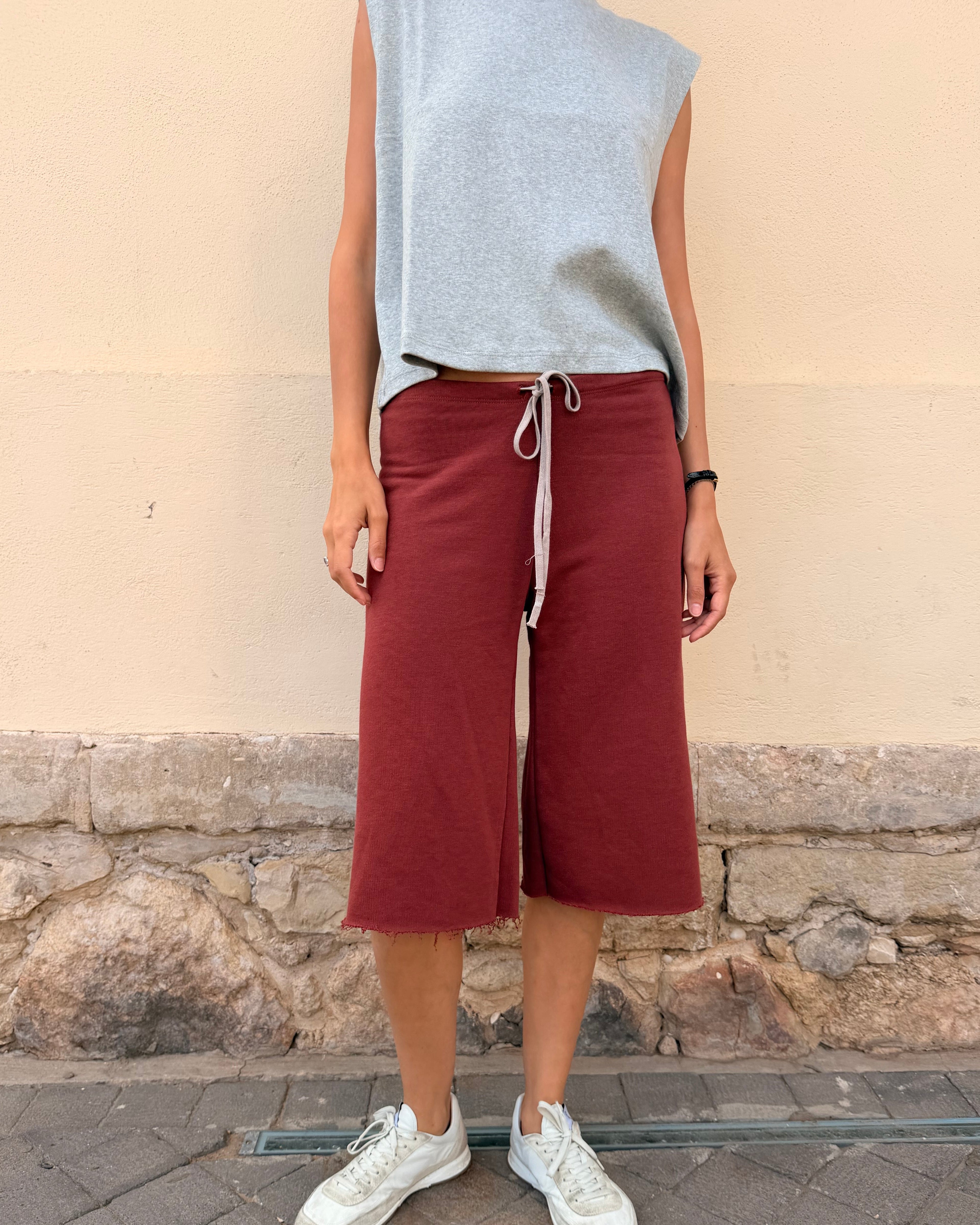 BOBO PANTS BURGUNDY