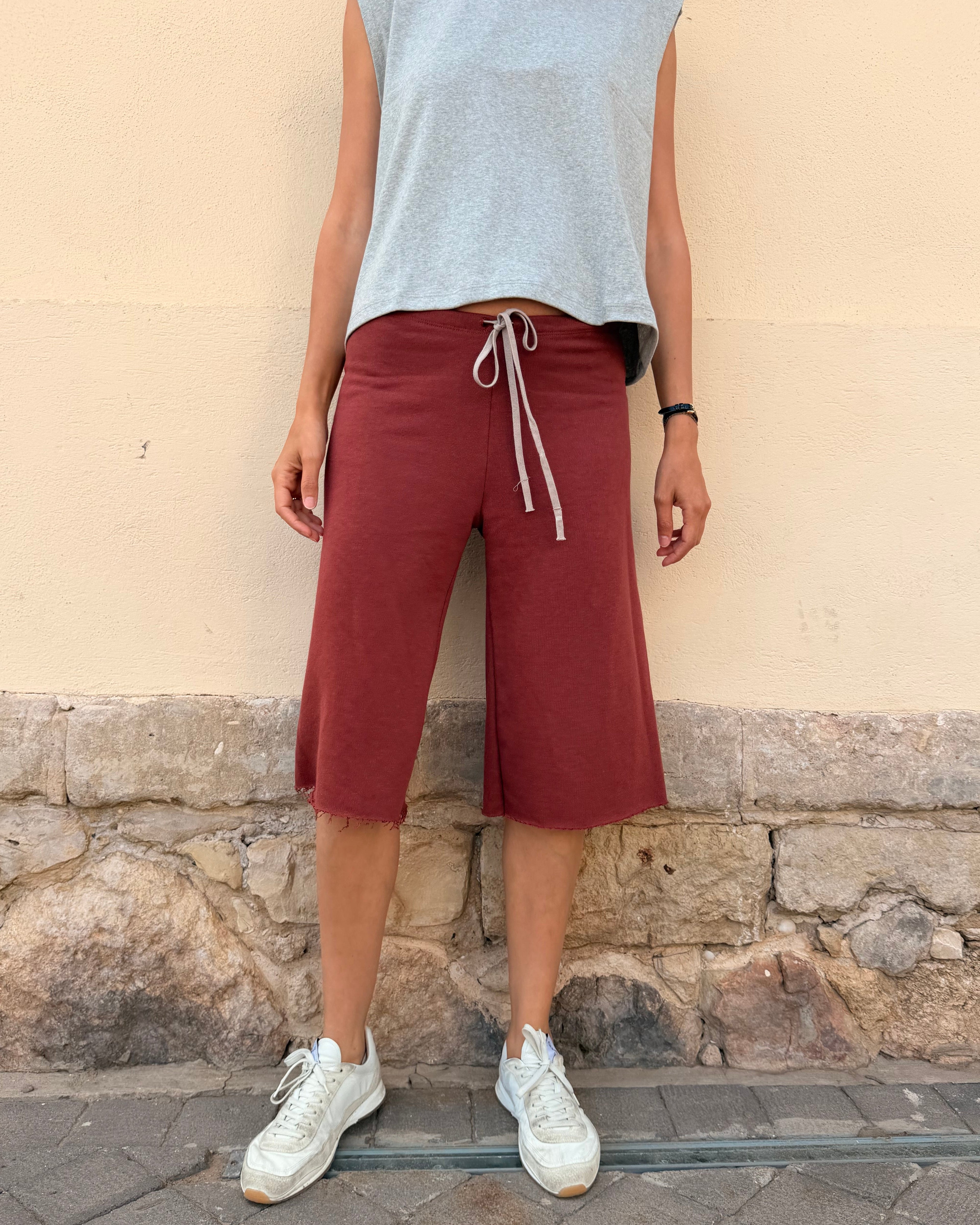 BOBO PANTS BURGUNDY