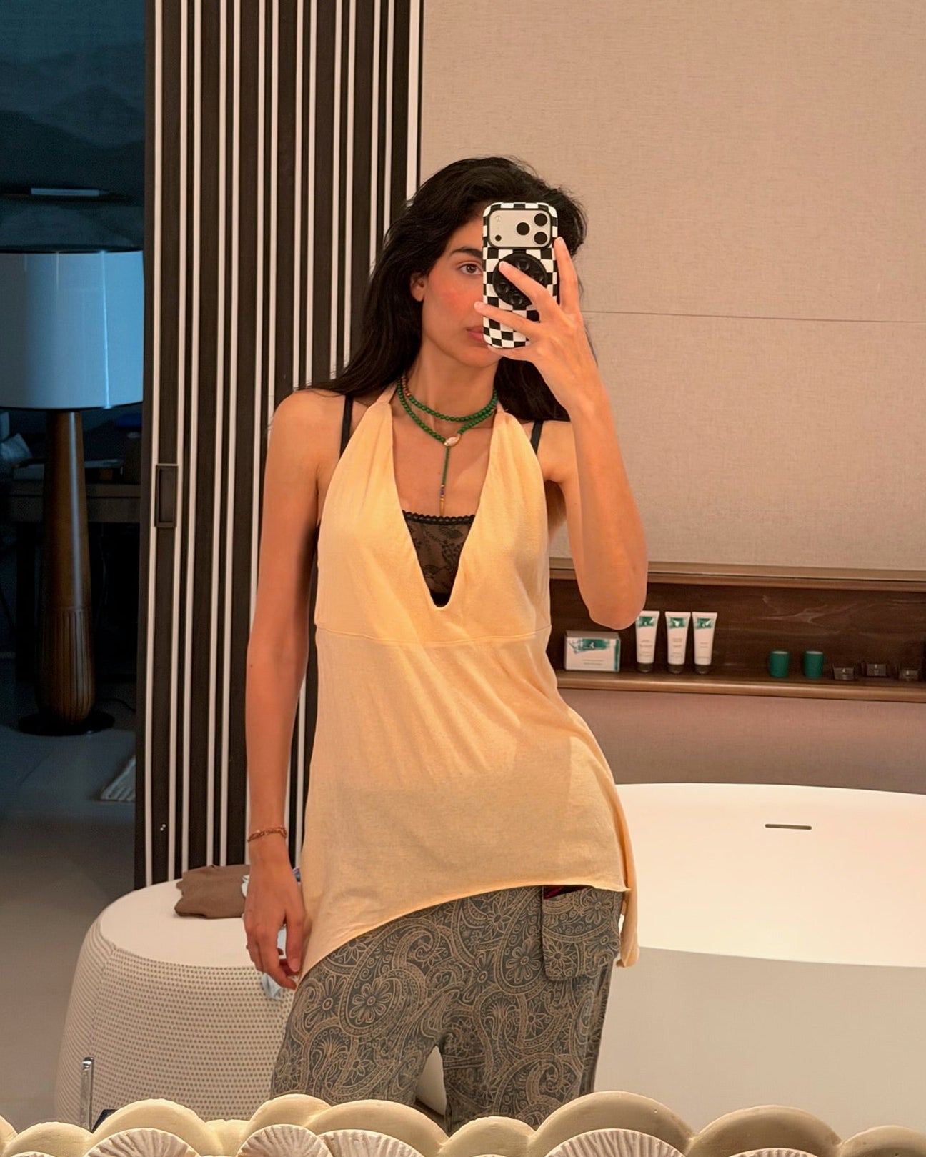 LENI TOP PEACH