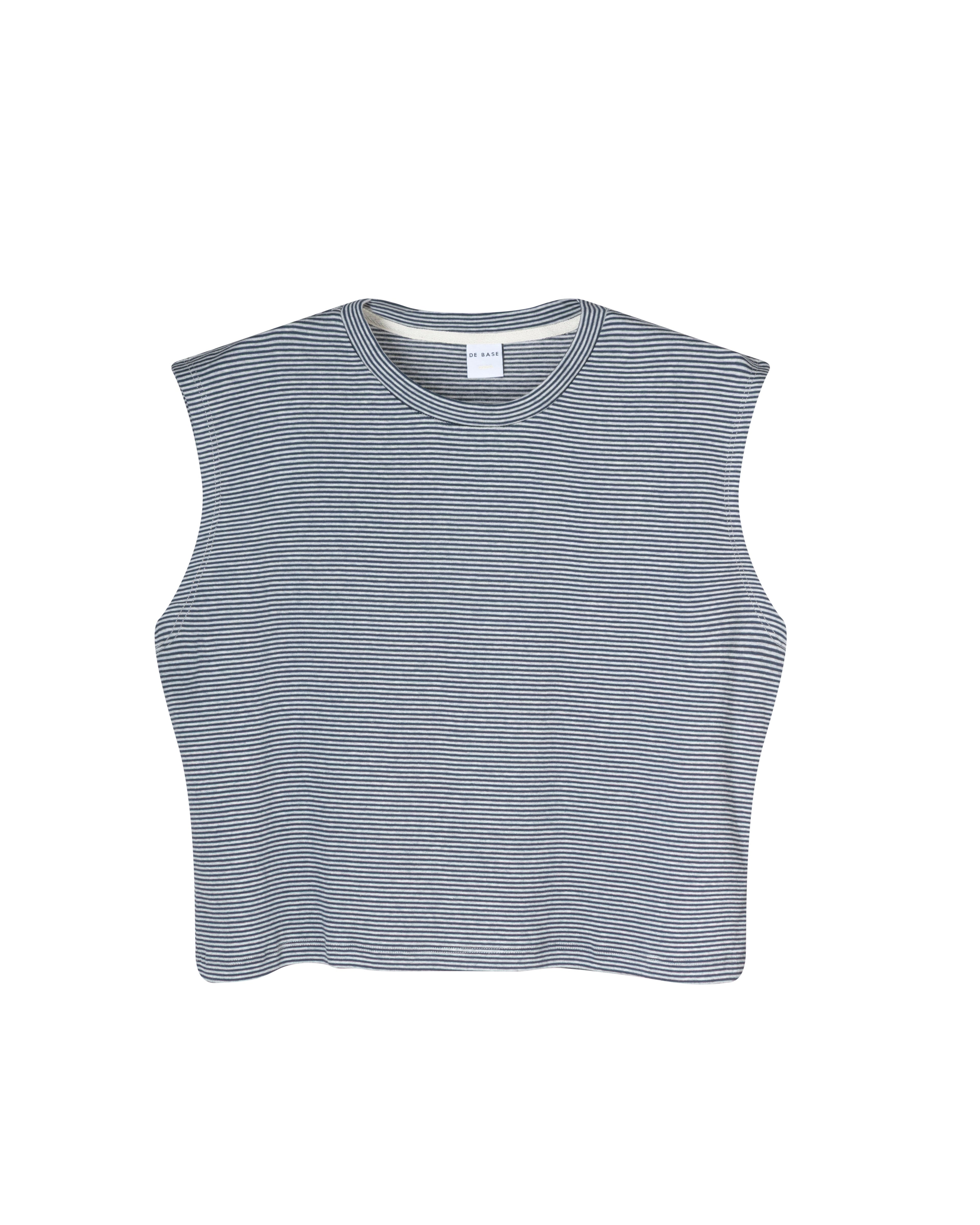 LIA TANK BLUE STRIPES