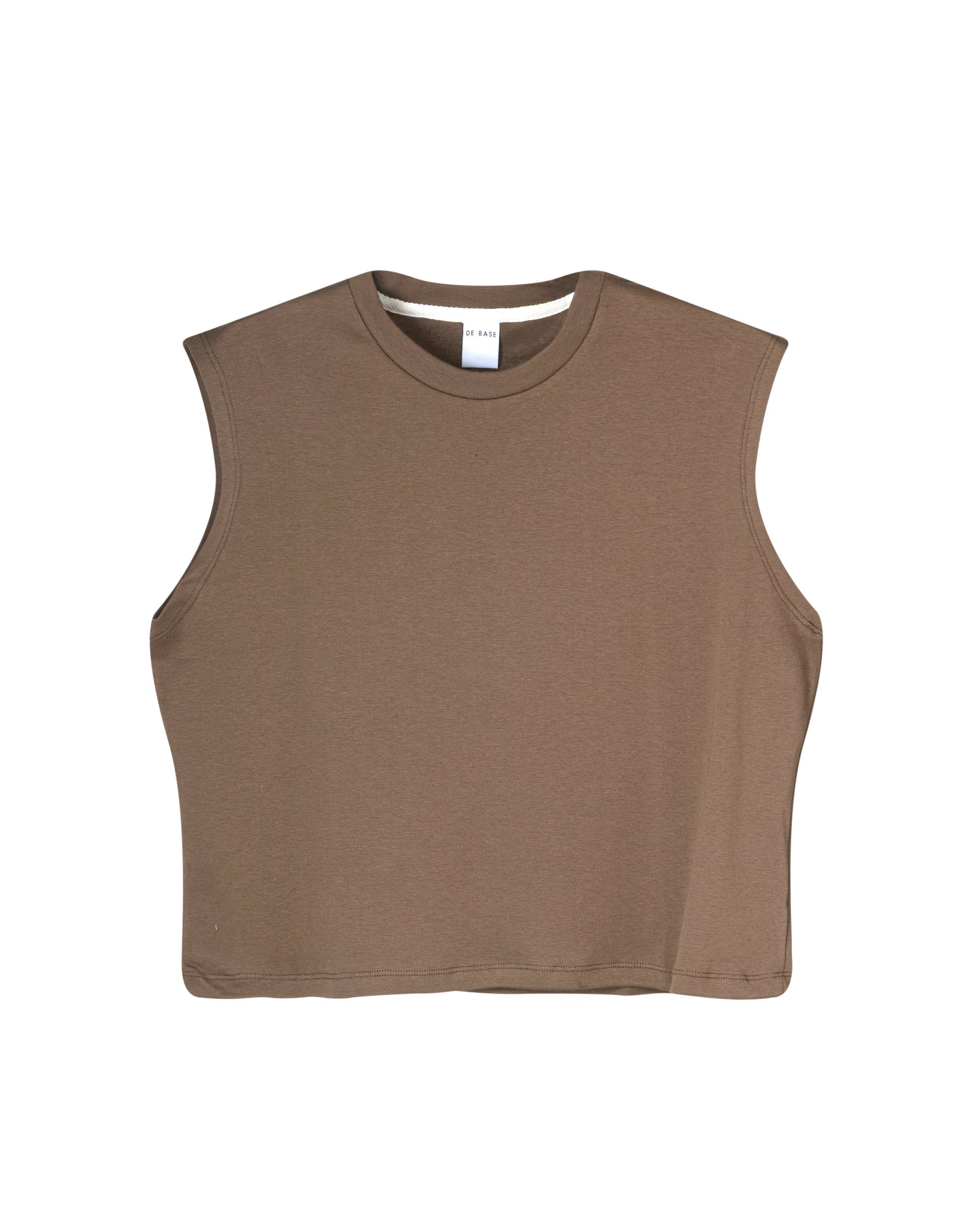 LIA TANK CHOCOLATE