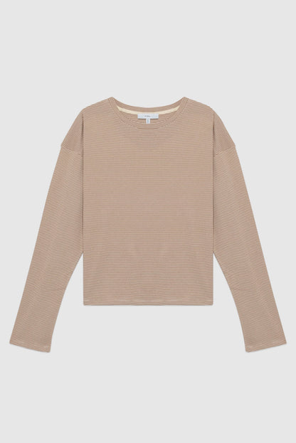 MAY BEIGE STRIPES SHIRT