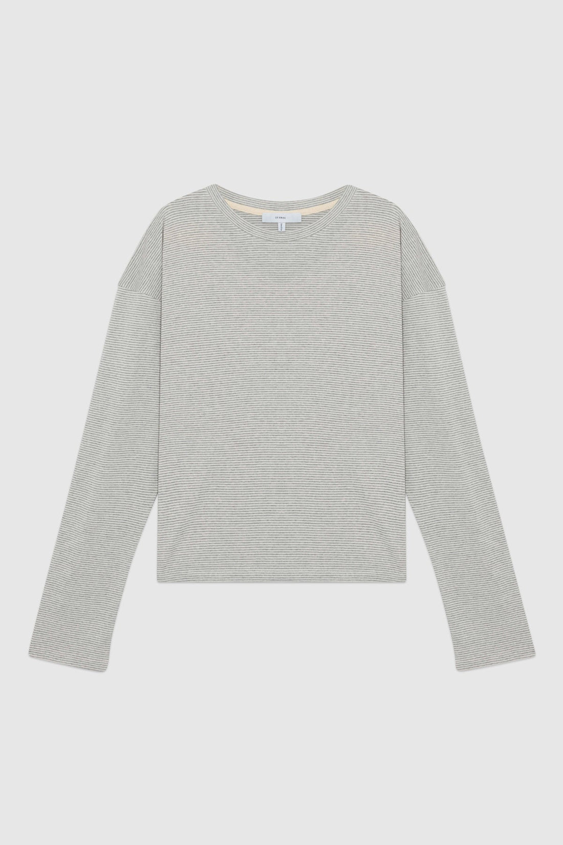 MAY AMERICAN GREY STRIPES SHIRT