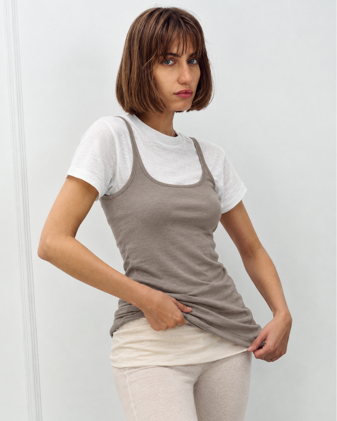 TONI TANK TAUPE