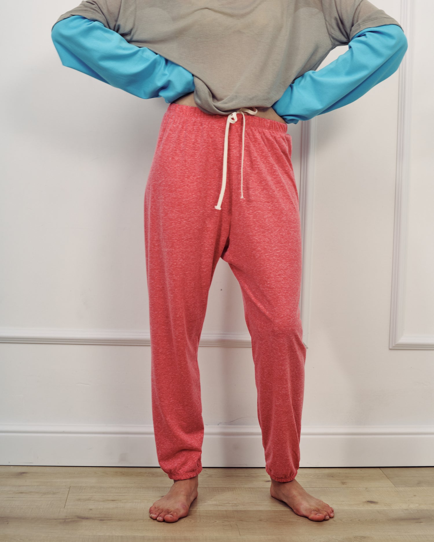 BILI SLUB COTTON PANTS