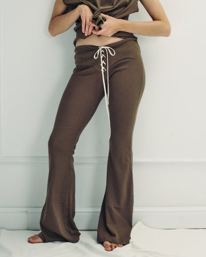 CRISTINA PANTS CHOCOLATE