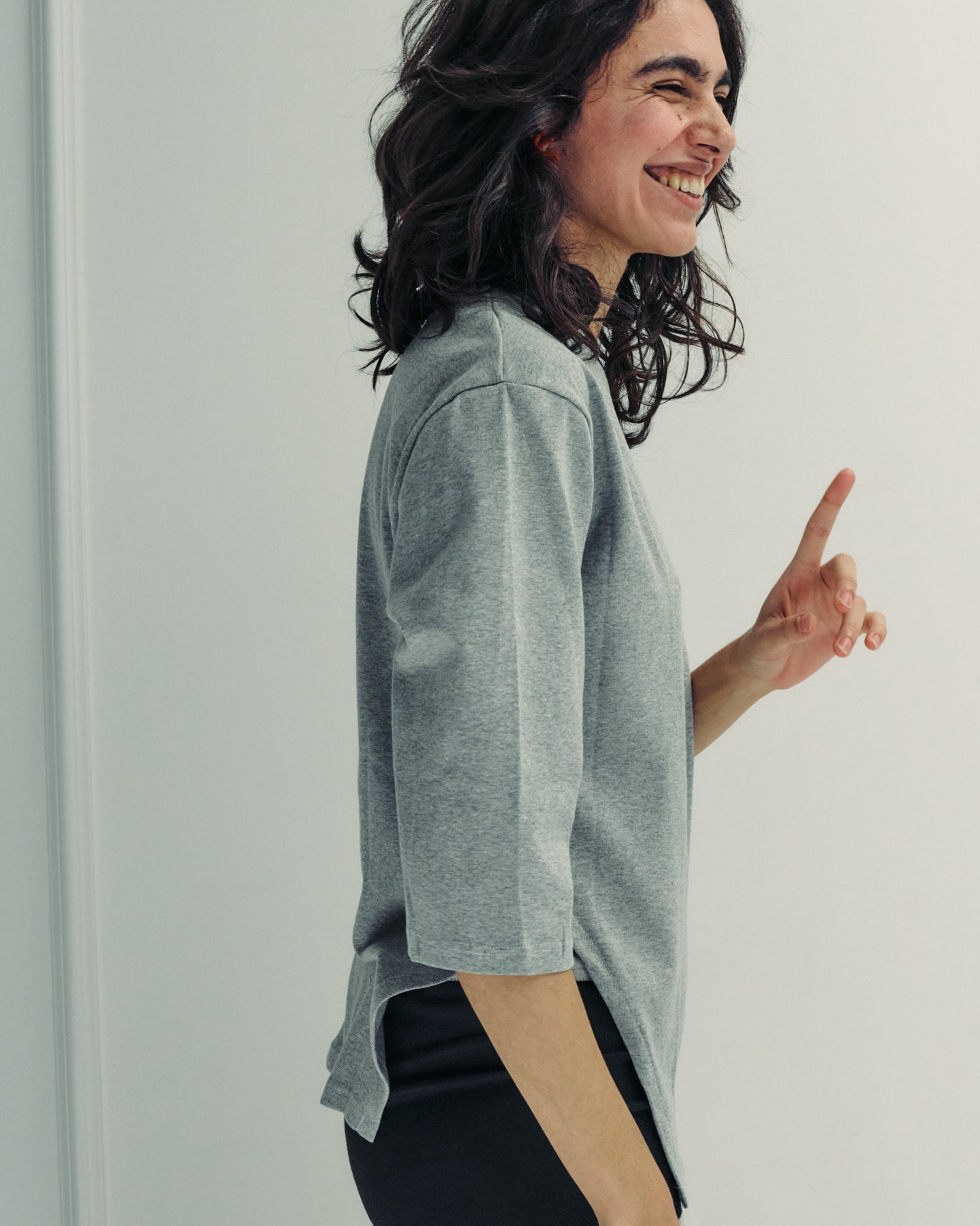 KETHY TOP CLOUD GREY