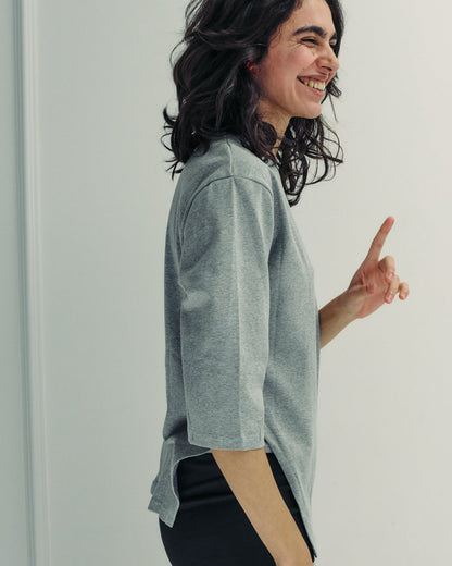 KETHY TOP CLOUD GREY