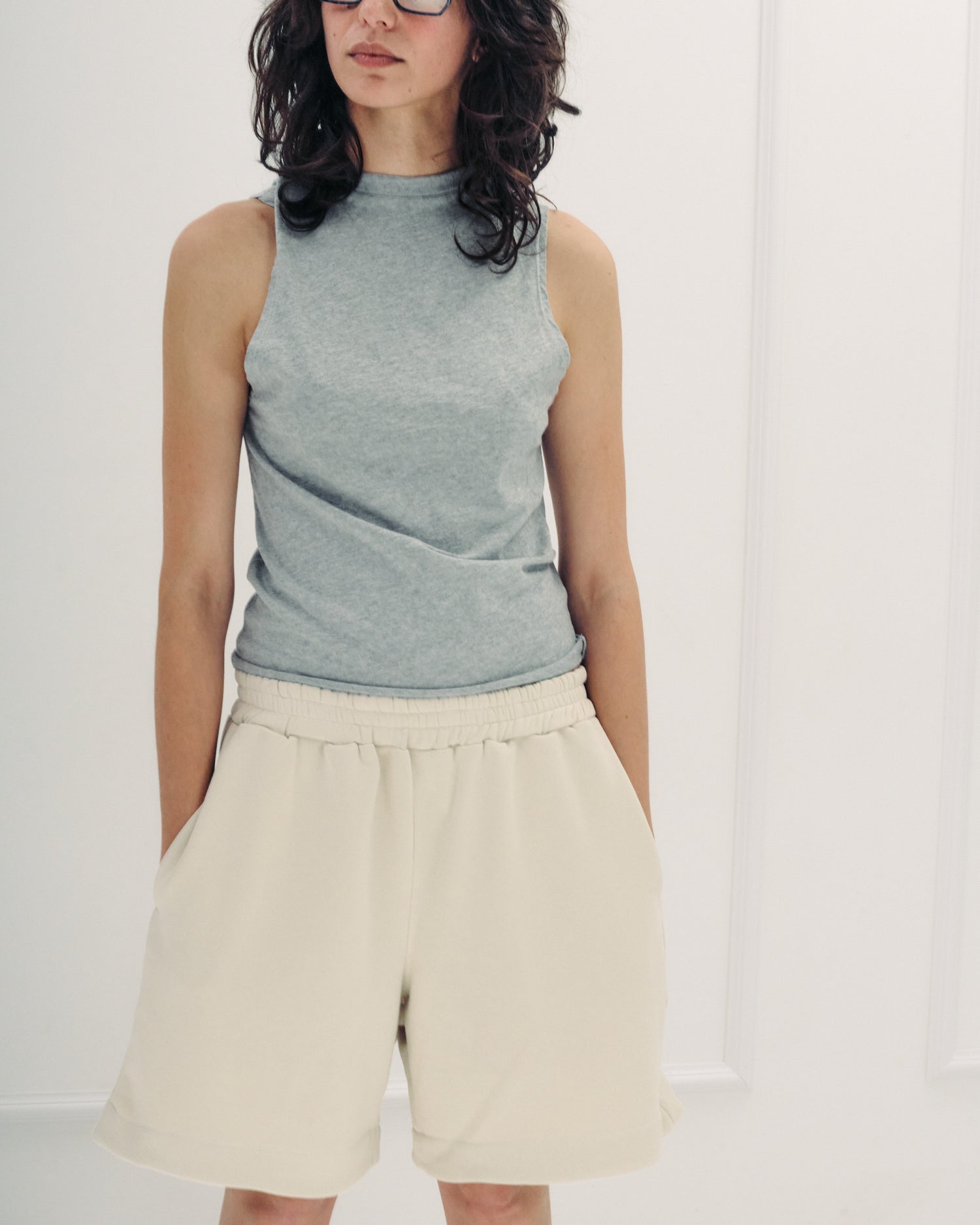 NATI TANK TOP GREY