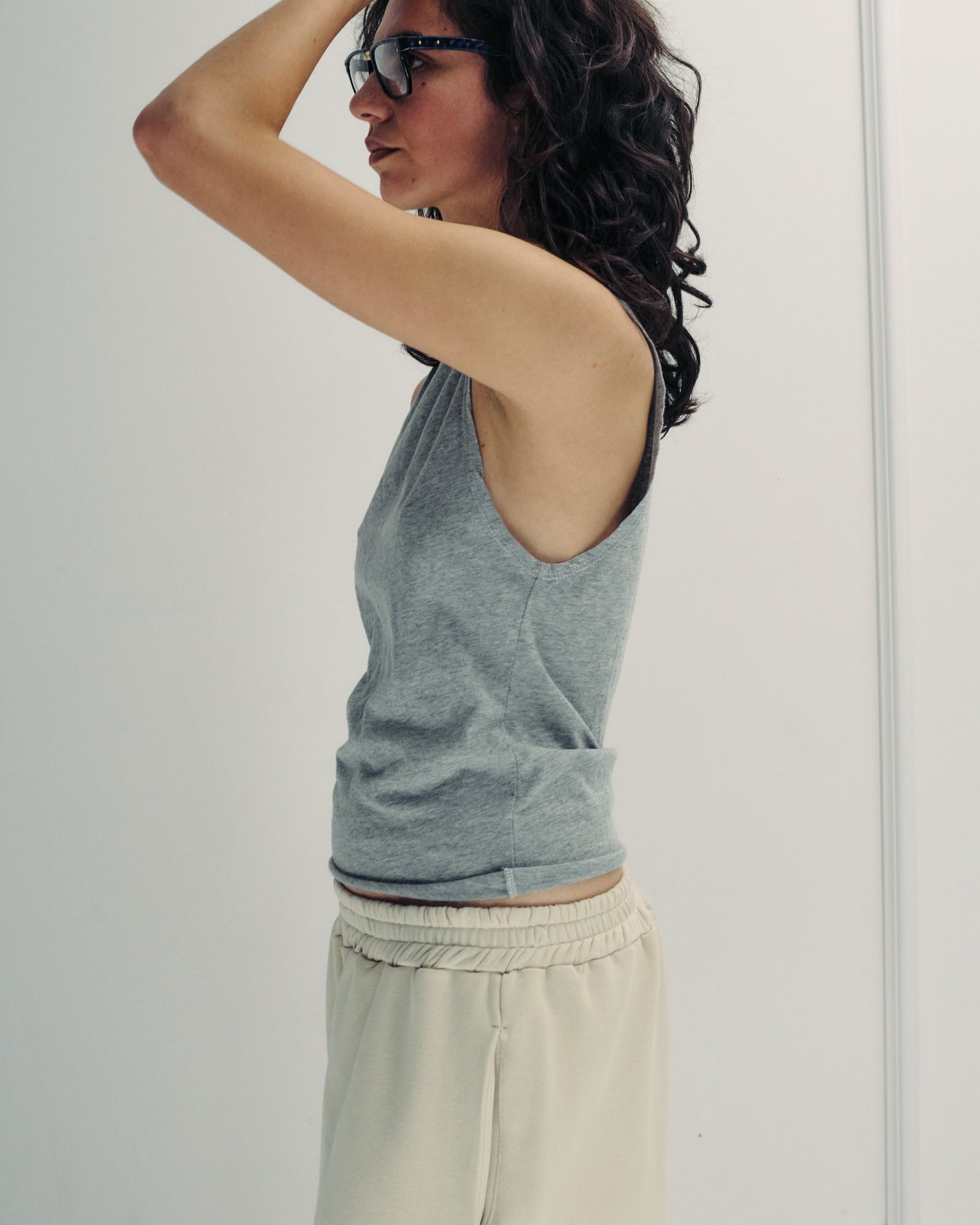 NATI TANK TOP GREY