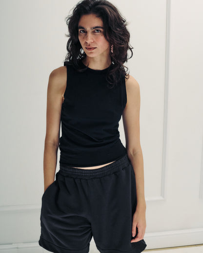 NATI TANK TOP BLACK