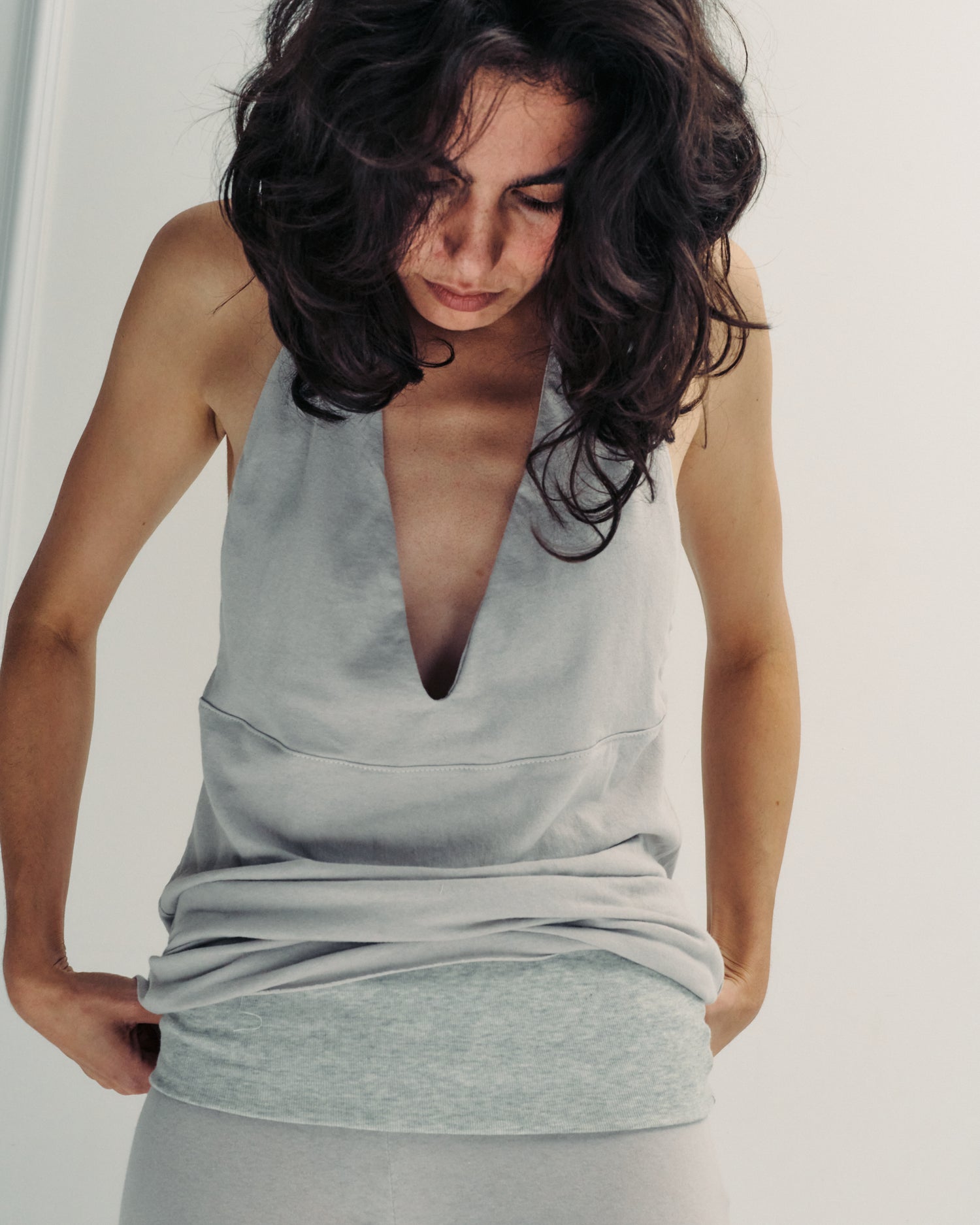 LENI TOP GREY