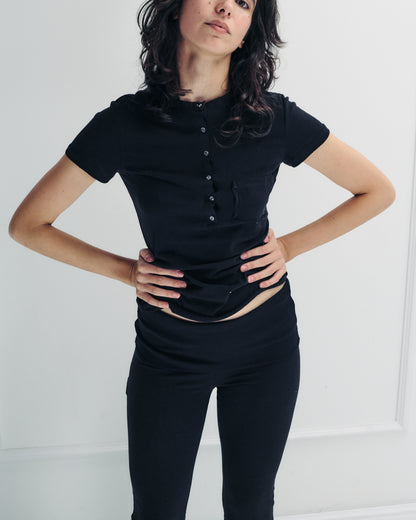 CLARA TEE BLACK