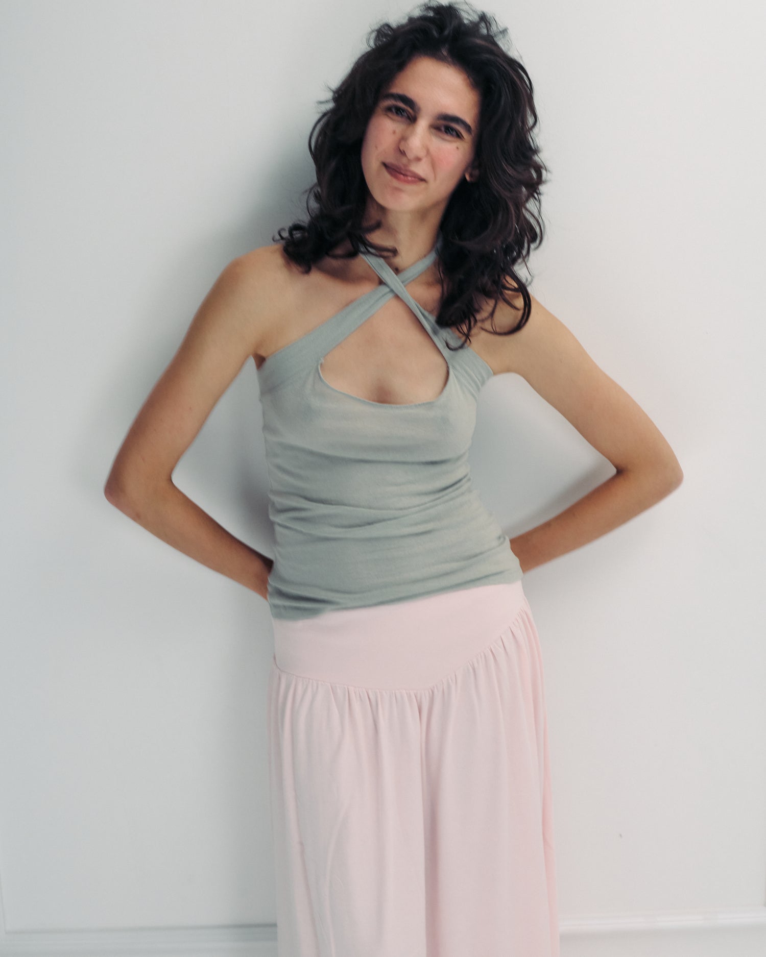 DONNA SKIRT BABY PINK