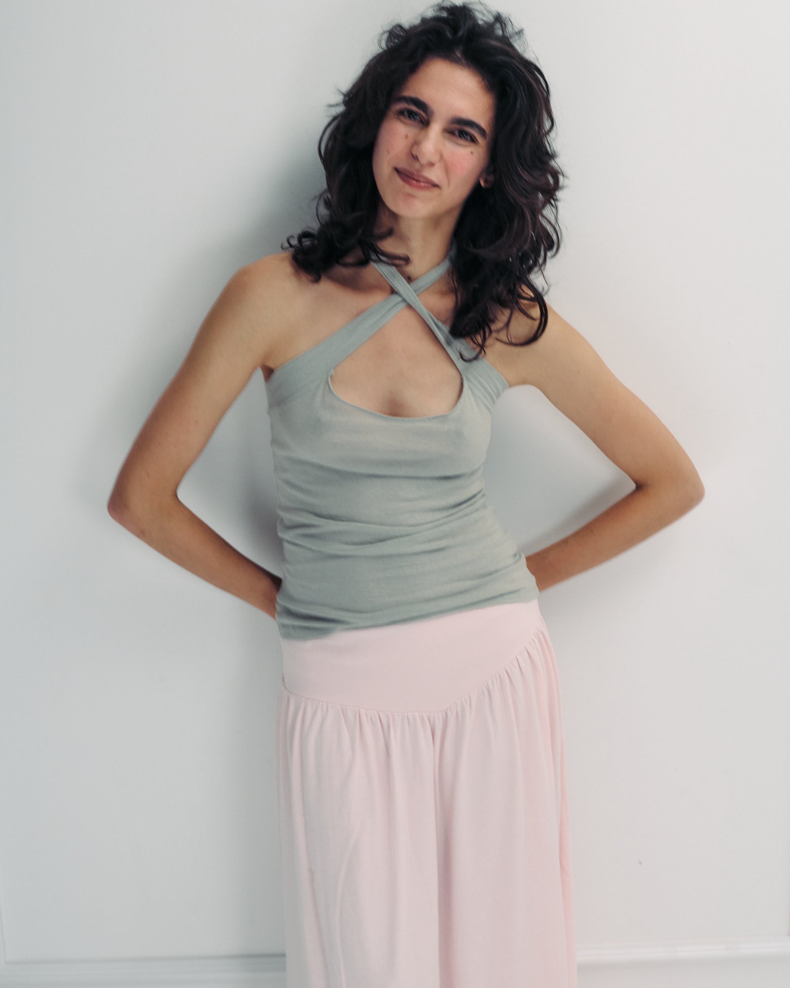 DONNA SKIRT BABY PINK