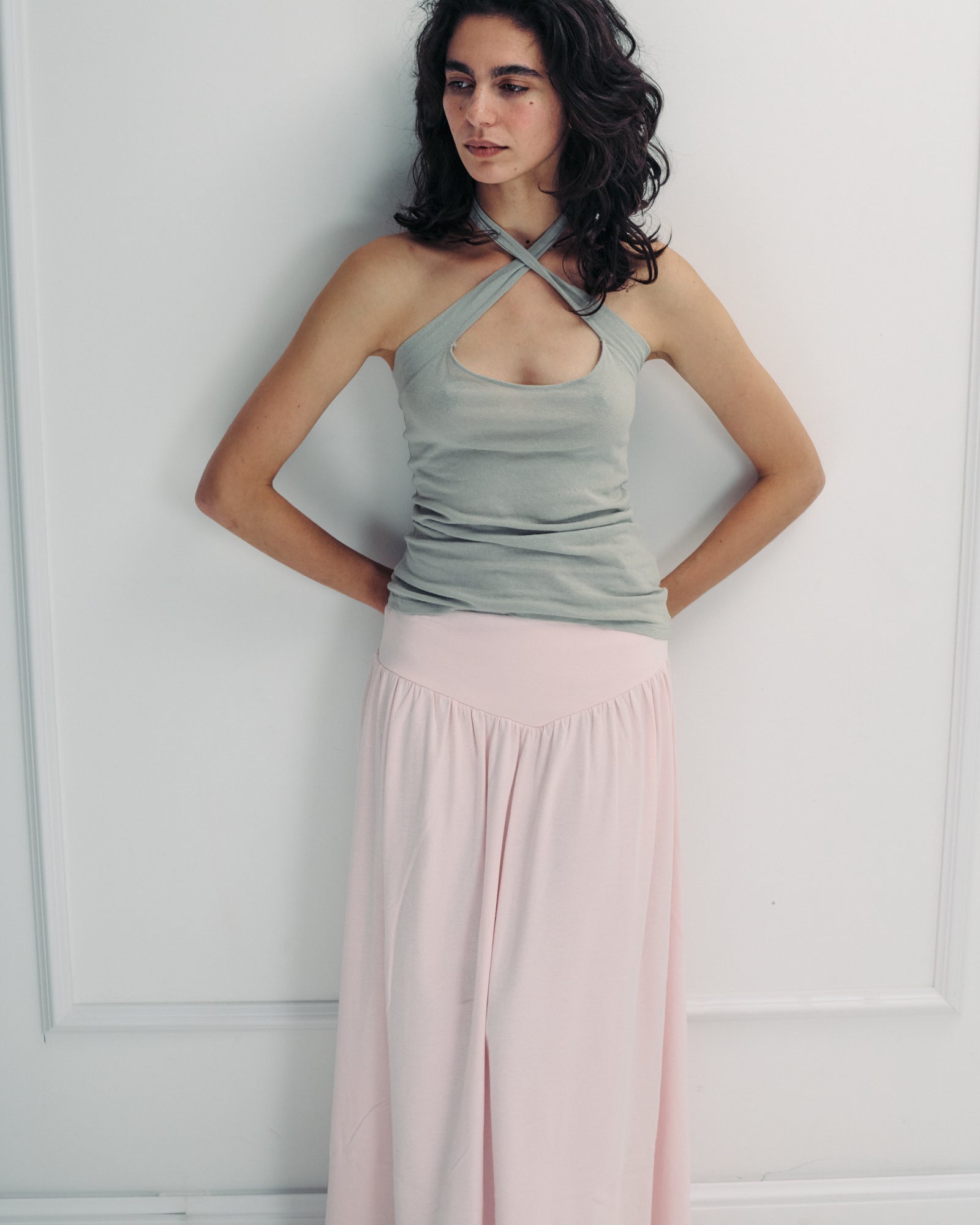 DONNA SKIRT BABY PINK