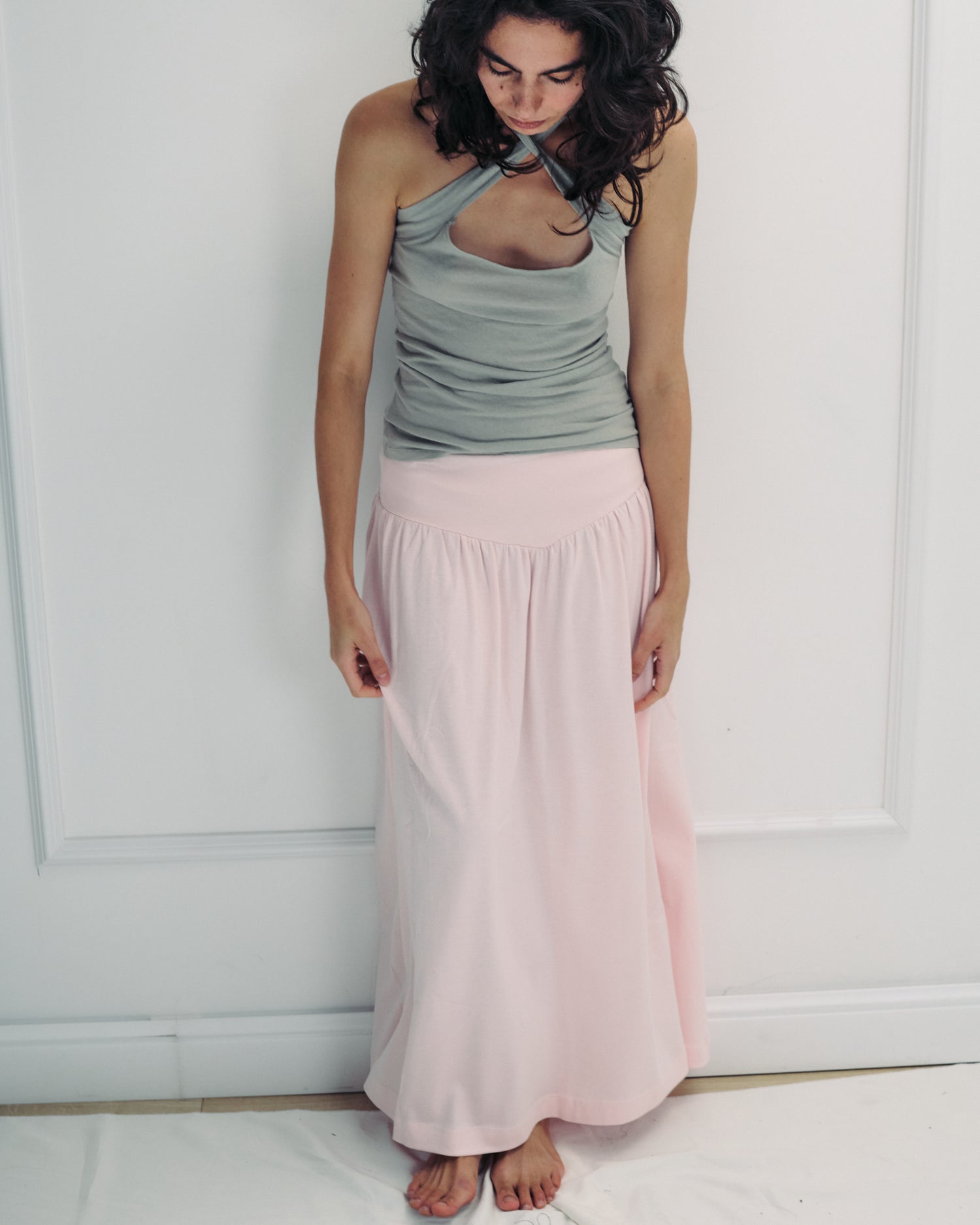 DONNA SKIRT BABY PINK