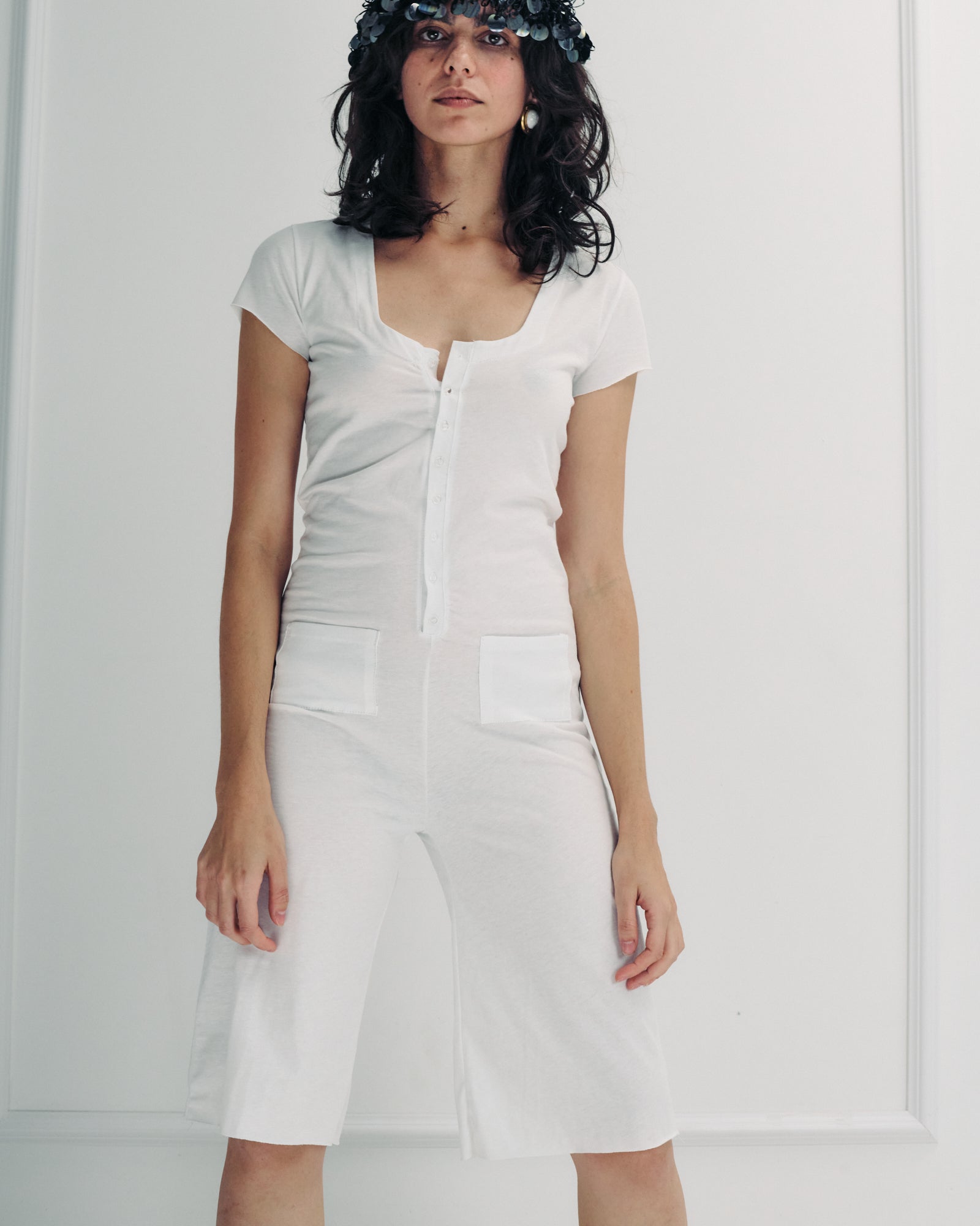 AMIRA OVERALL WHITE