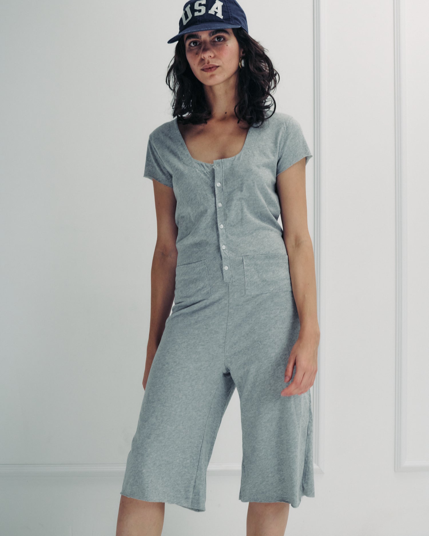 AMIRA OVERALL AMERICAN GREY