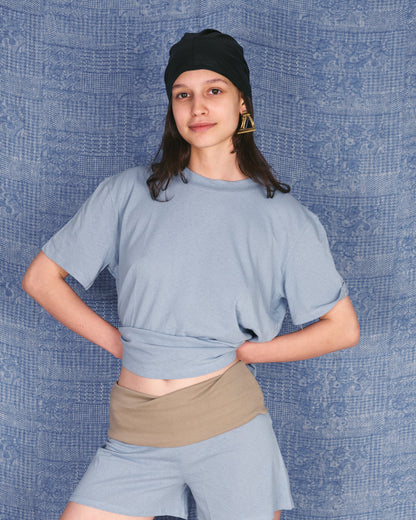PASIE TEE LIGHT BLUE