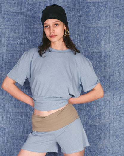 PASIE TEE LIGHT BLUE
