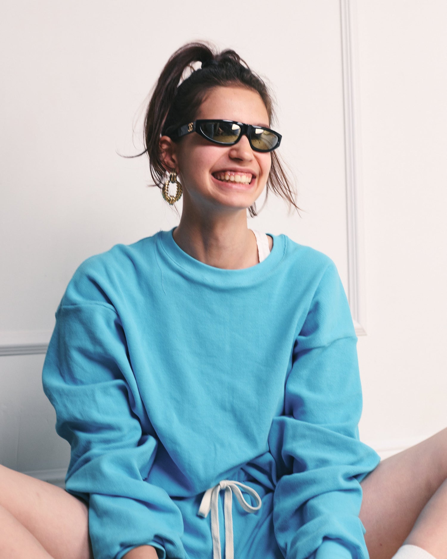 KARINA SWEATSHIRT TURKIZ