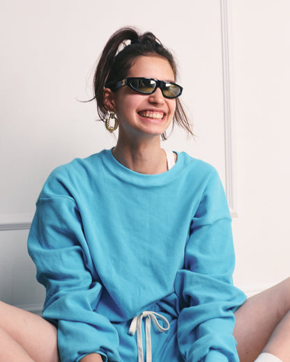 KARINA SWEATSHIRT TURKIZ