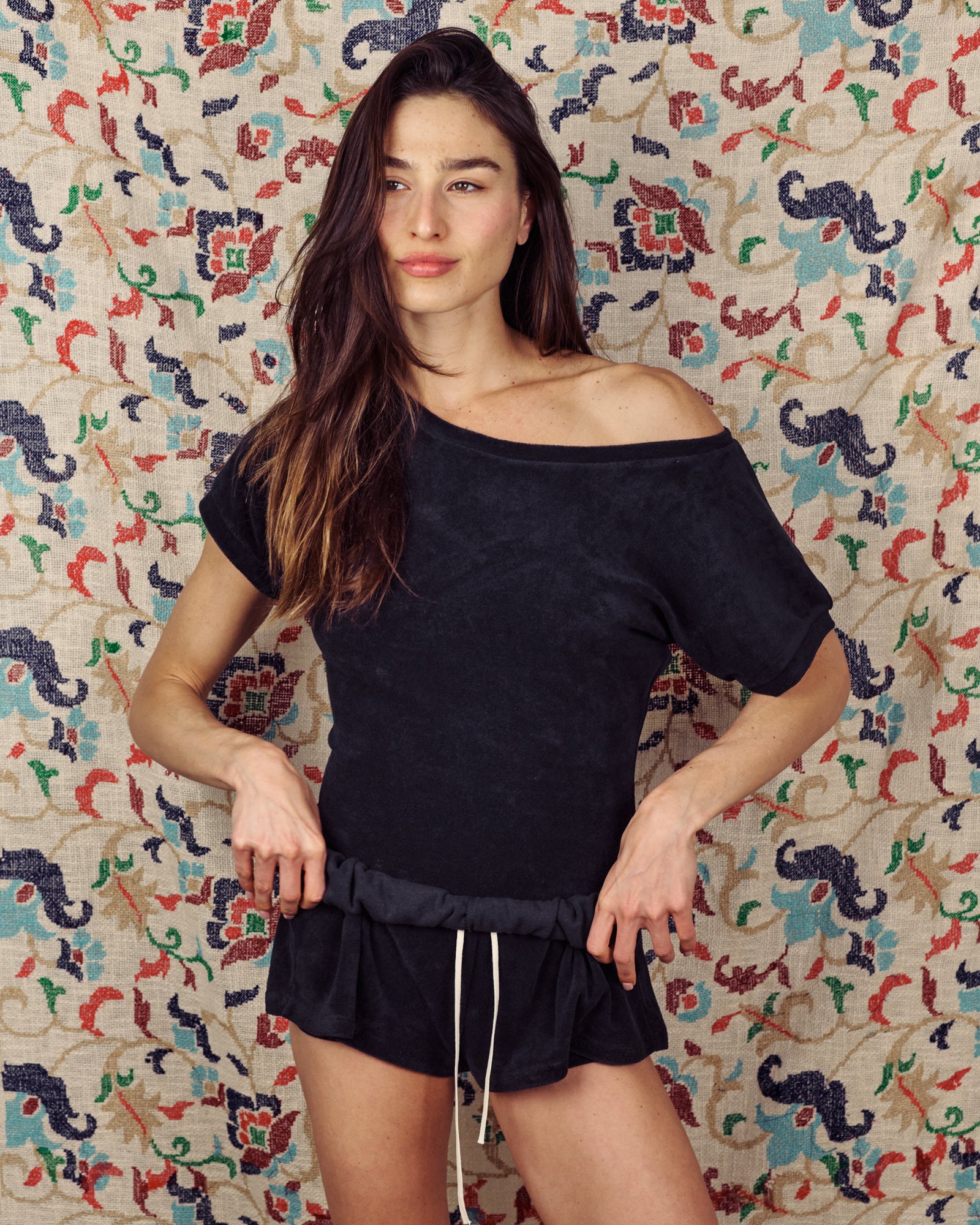 GABI SHORTS EASY BLACK