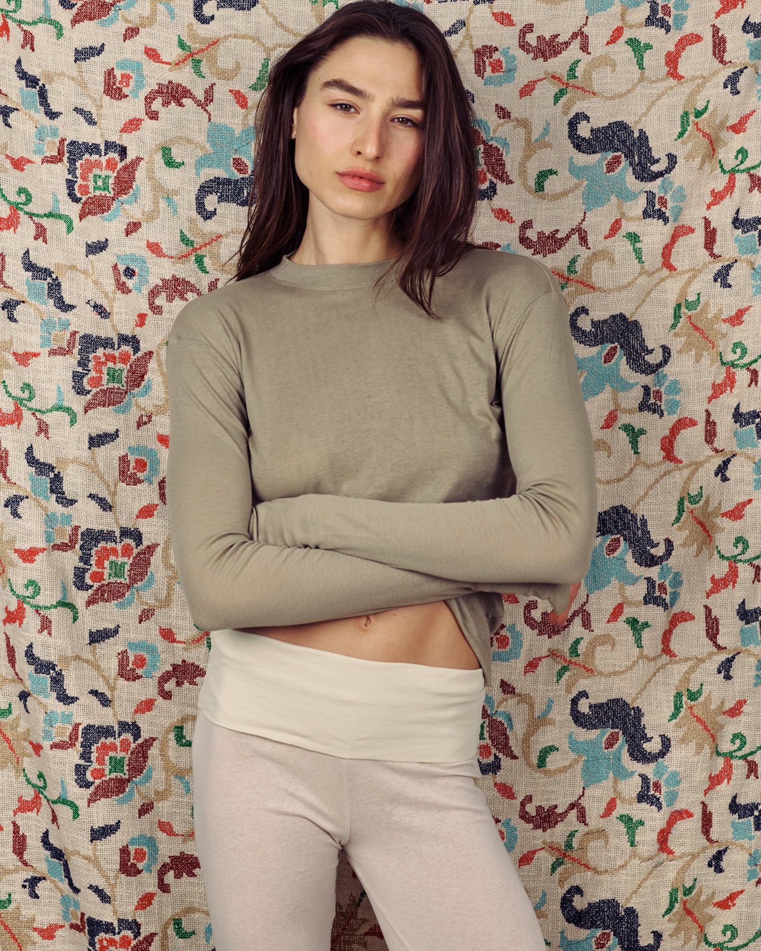 MILA TEE TAUPE