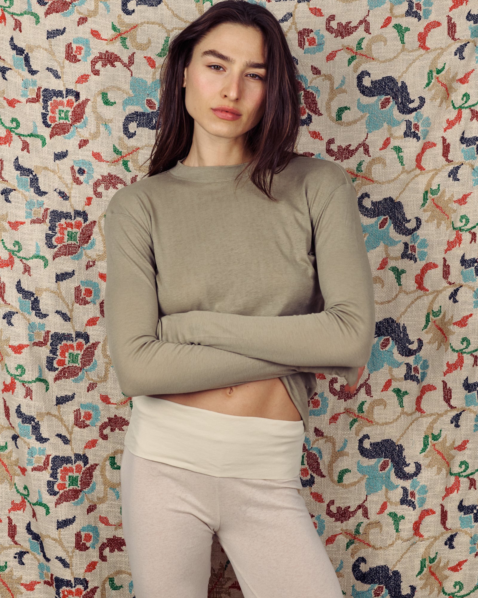 MILA TEE TAUPE