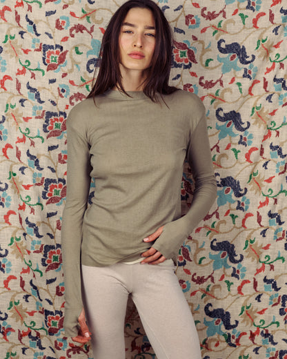 MILA TEE TAUPE