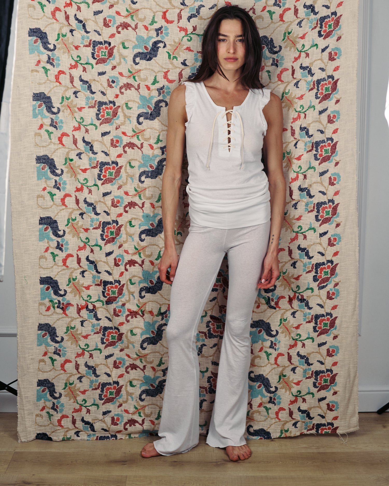 DENON PANTS WHITE