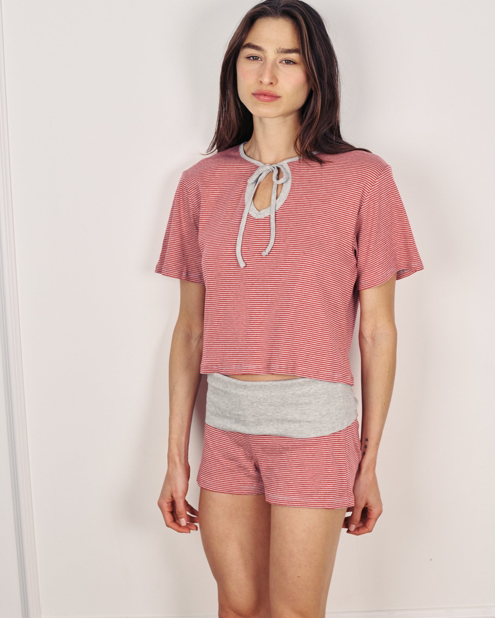 DIDI TSHIRT RED STRIPES