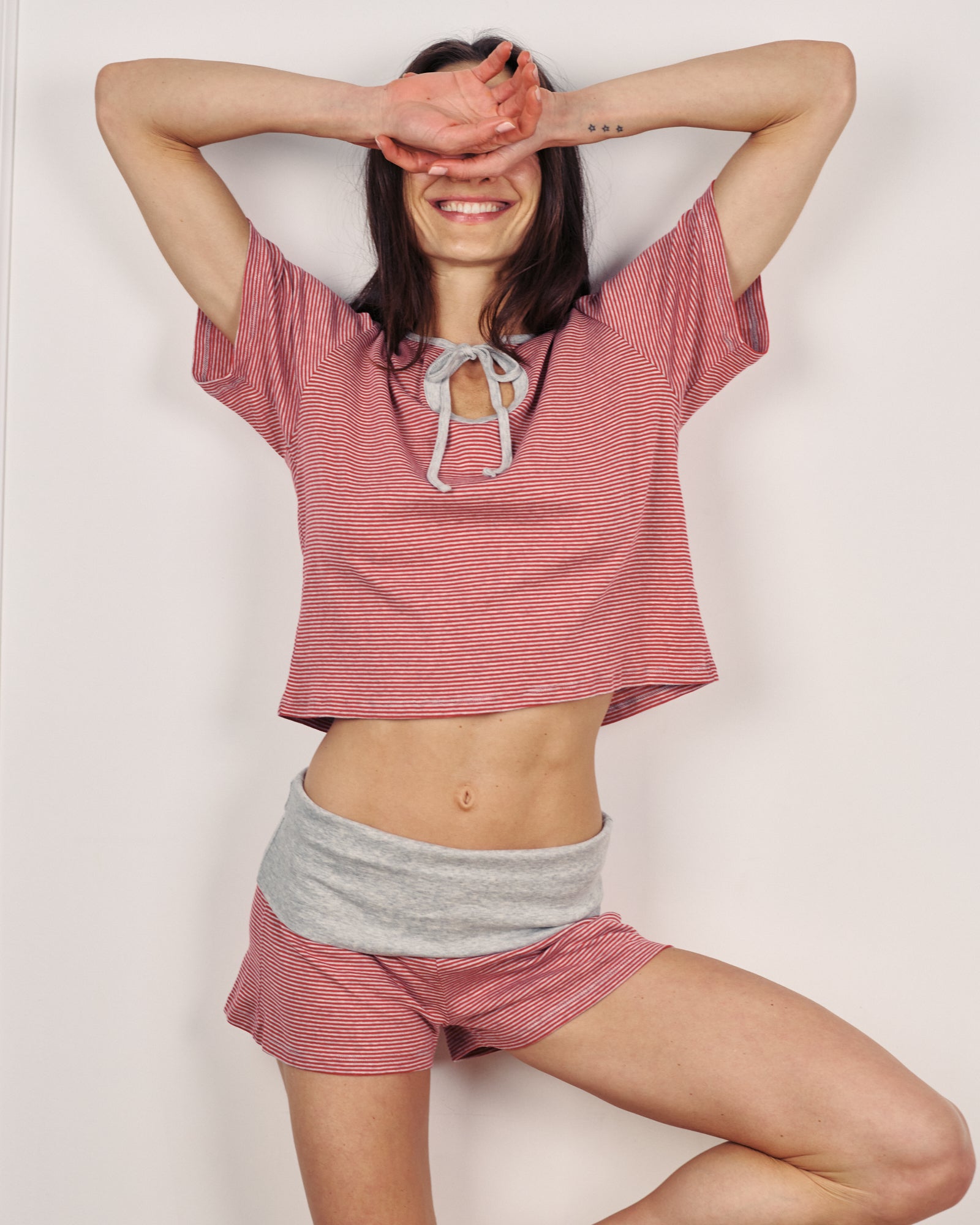 DIDI TSHIRT RED STRIPES