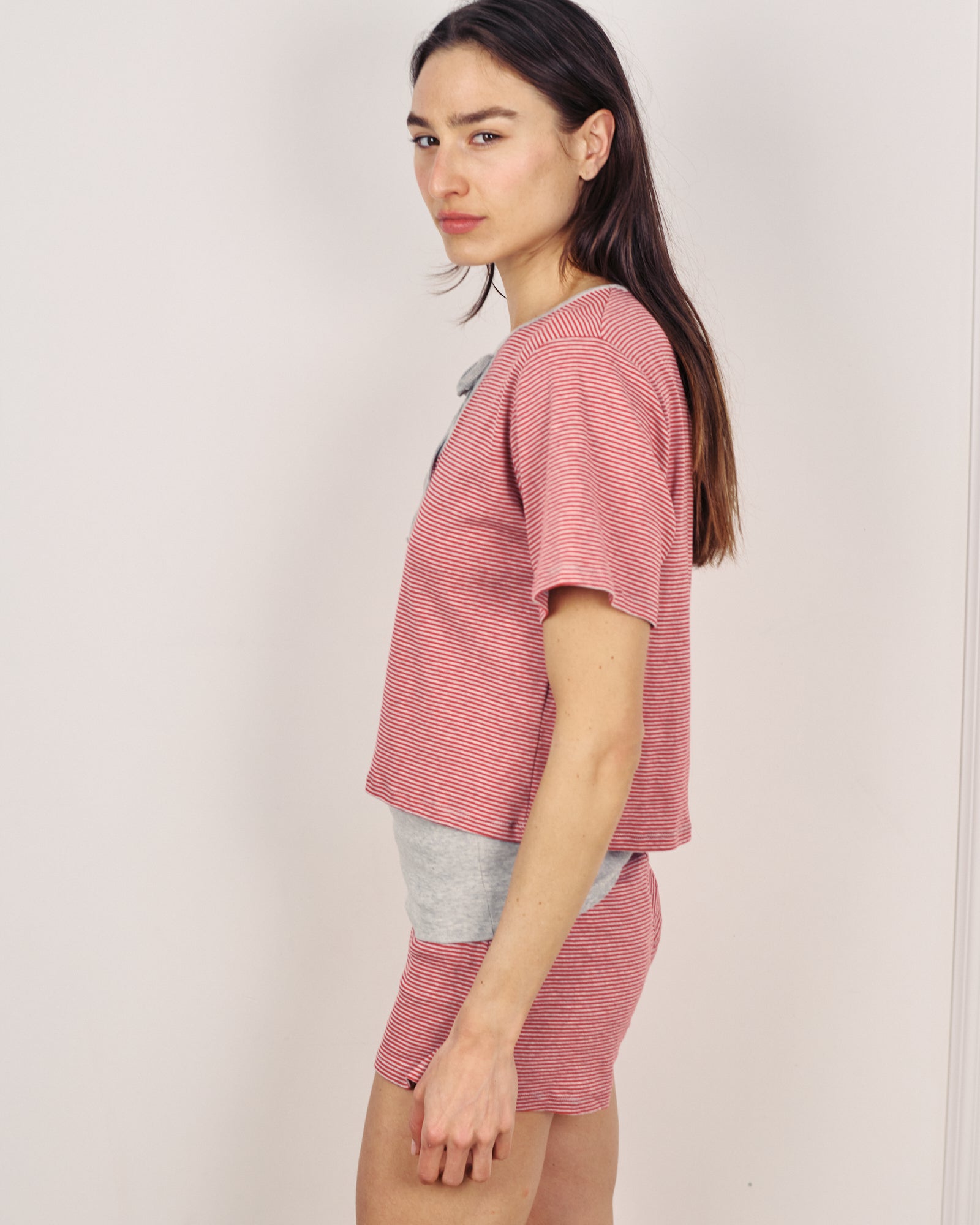 DIDI TSHIRT RED STRIPES