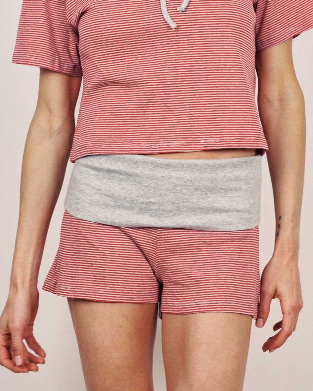 DIDI TSHIRT RED STRIPES