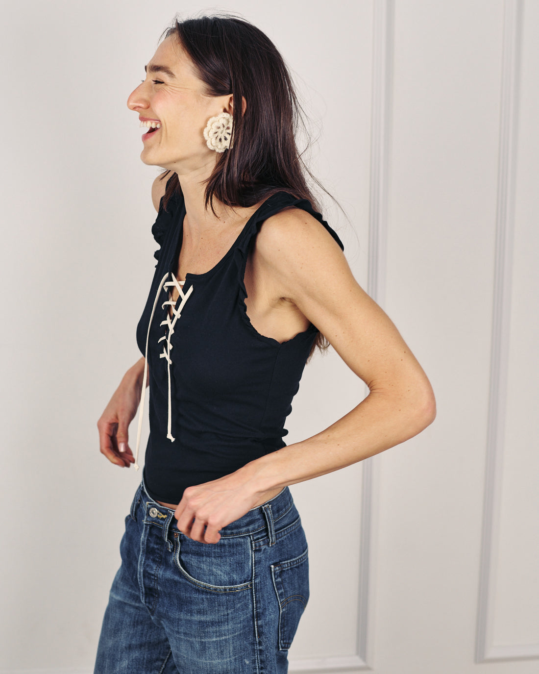 SIMONA TOP BLACK