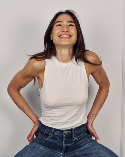 NATI TANK TOP WHITE