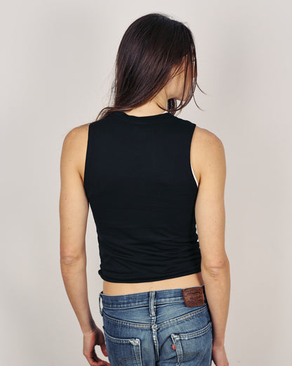 NATI TANK TOP BLACK