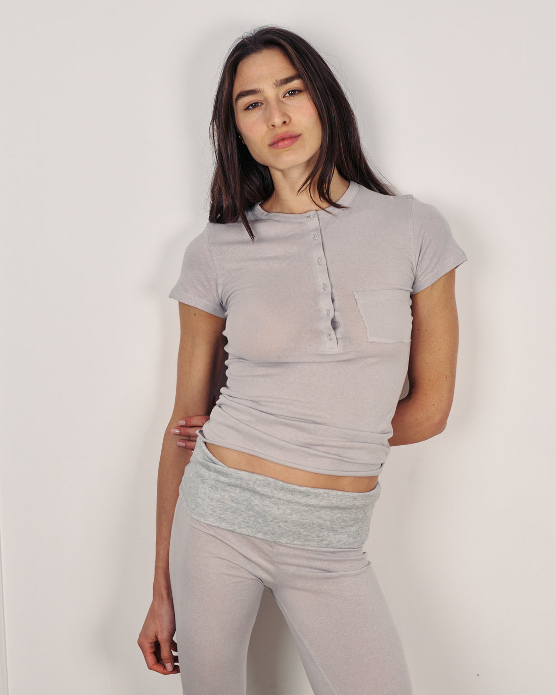 CLARA TEE GREY