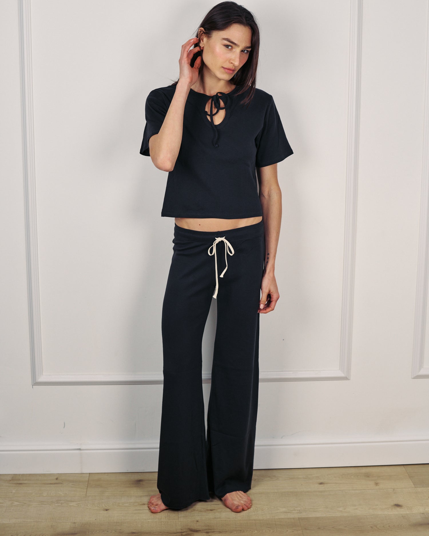 BENO PANTS EASY BLACK