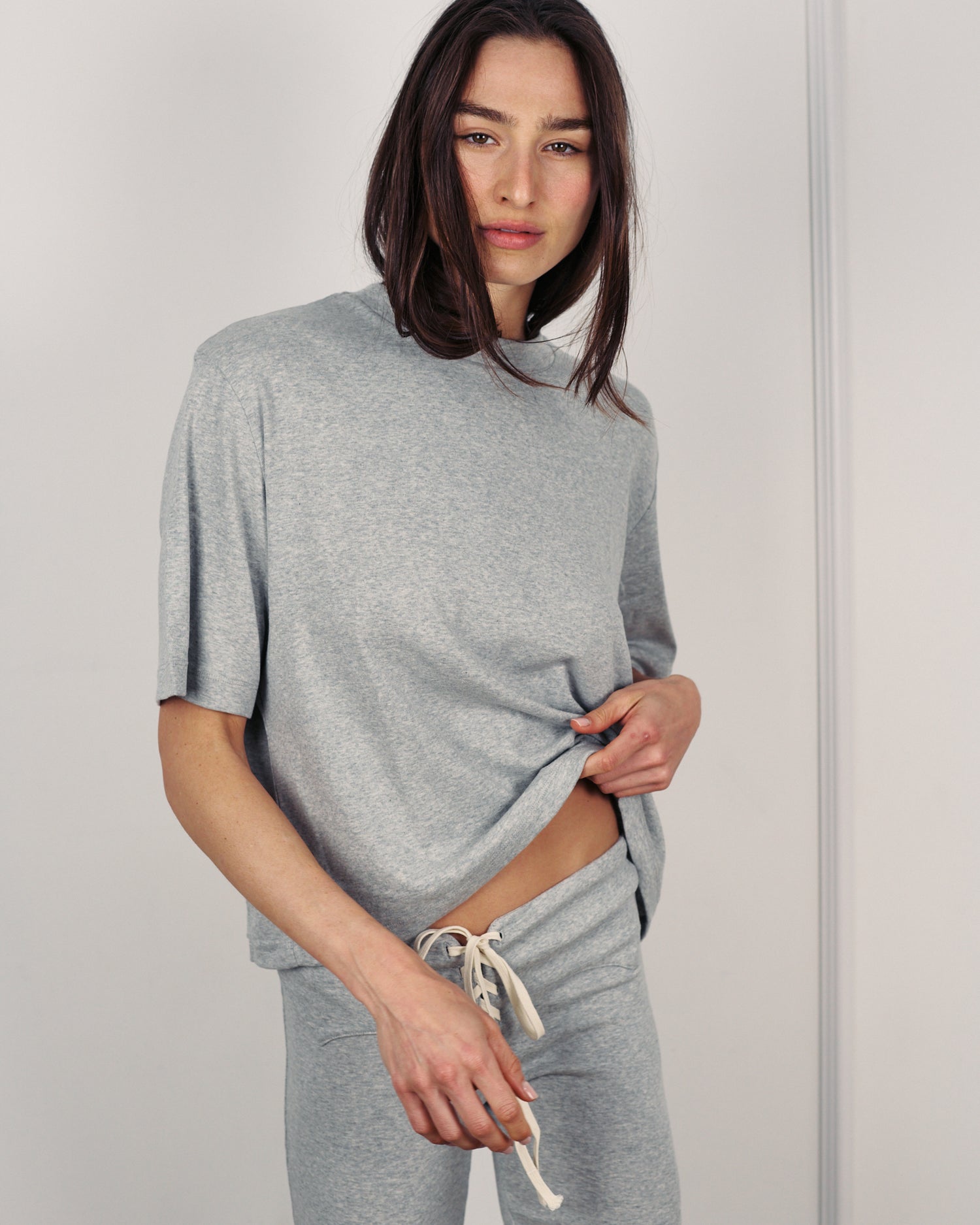 JONNIE TOP CLOUD GREY
