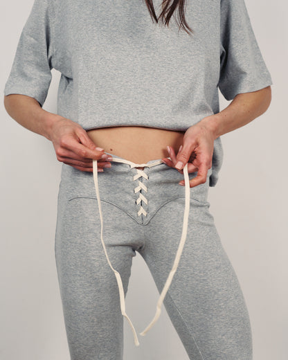 CRISTINA PANTS CLOUD GREY