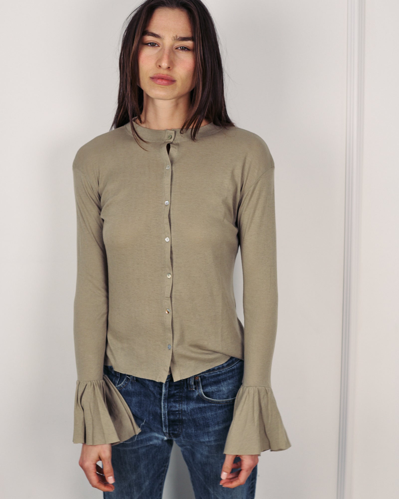 DIANA SHIRT TAUPE