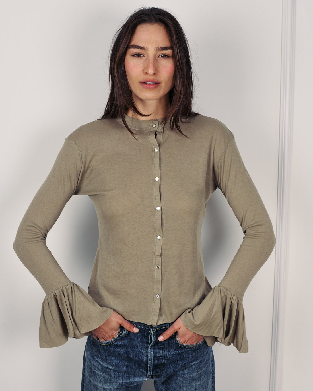 DIANA SHIRT TAUPE